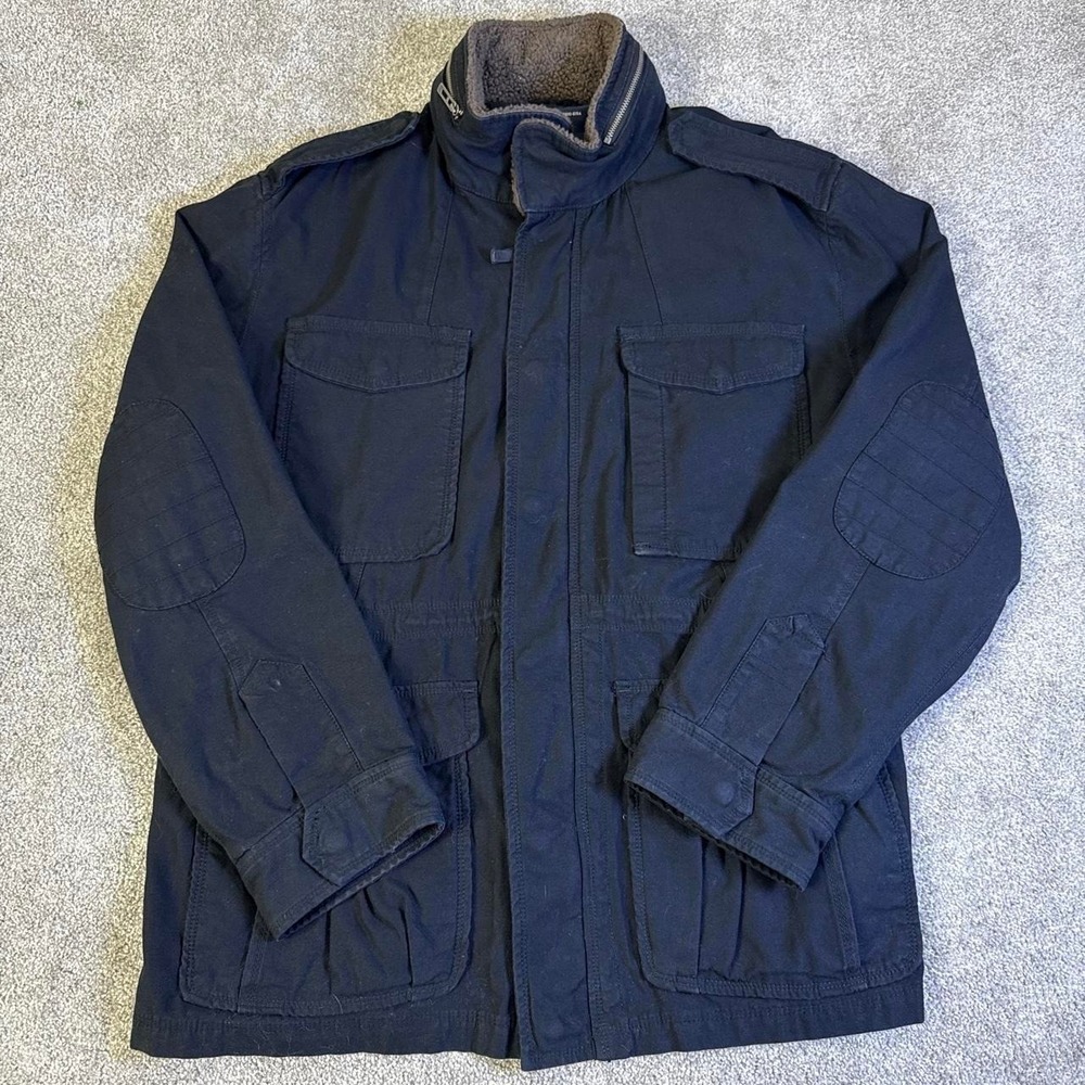 Vintage Y2K Nautica Jeans Co Full Zip Heavy Jacket Men's XL Coat